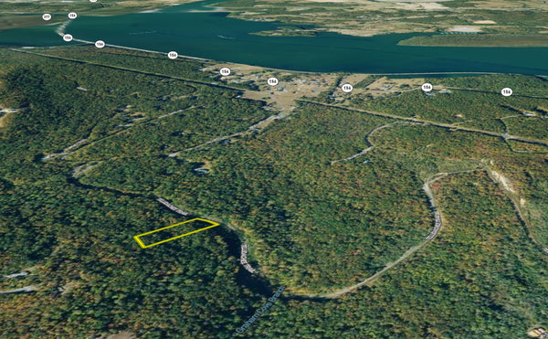 Enjoy the stunning views of the river from your new 2.25 acres property!